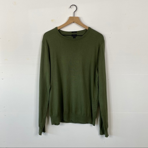 J. Crew Cotton Cashmere Blend Crewneck Sweater